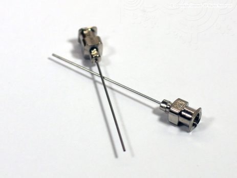 22G All Metal Hub & Needle 1.5inch (38mm) • NeedlEZ.co.uk