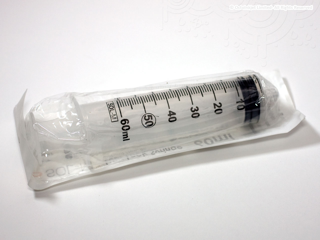 60ml Luer Lock Syringe (Sol-M) •